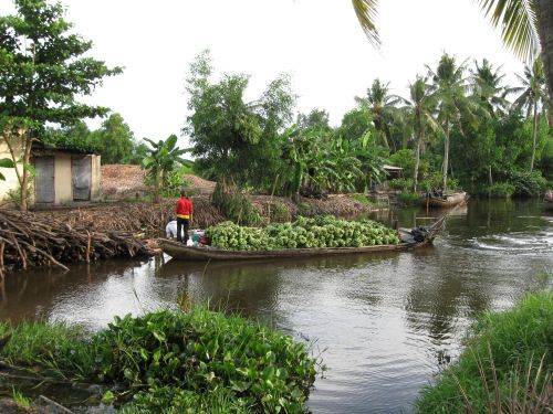 090617_サイト引渡し_メコン川のバナナ売り_090617